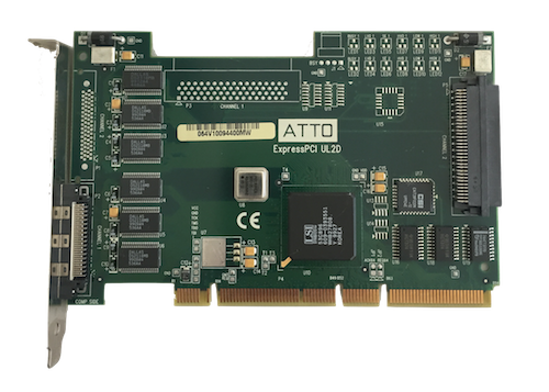 Card, ATTO Express Dual Channel 64-bit Host Adapter