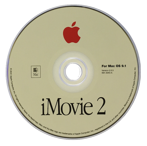 iMovie 2.0.3 OS 9.1 (US)
